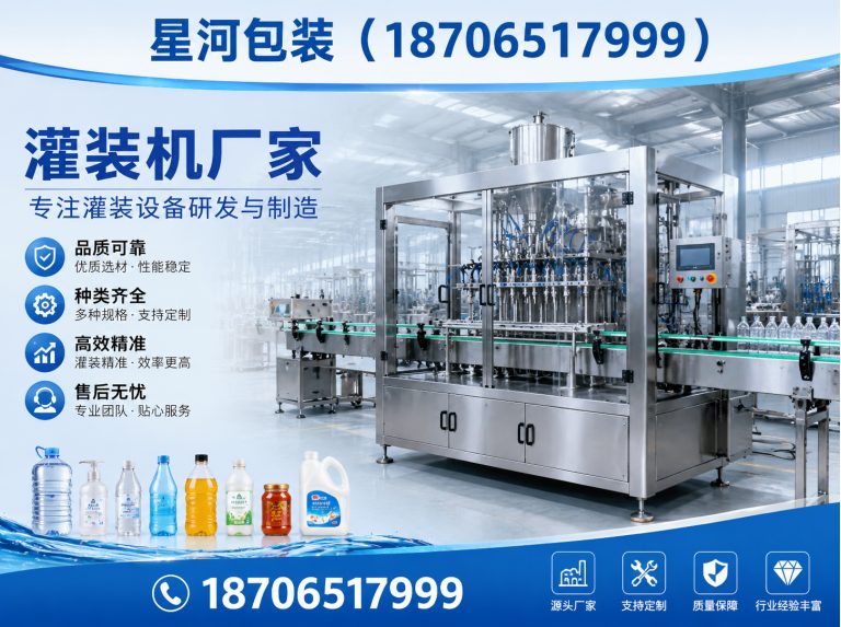 潍城区全自动灌装机展示图